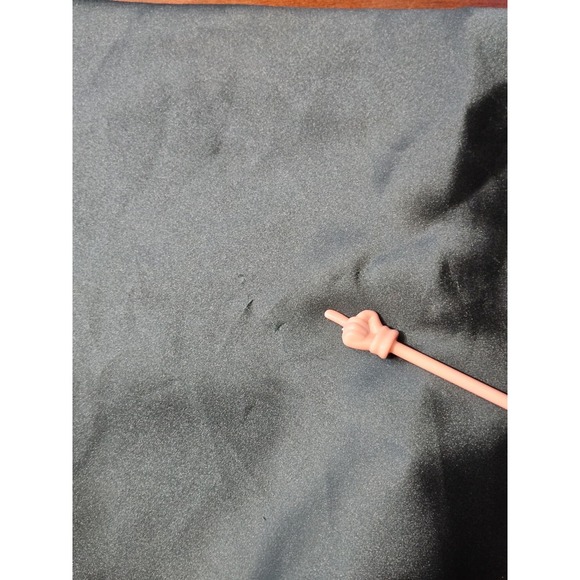 Zara Satin Slip Dress Teal Green XS Criss Cross Back Spaghetti Strap Long - Picture 10 of 13